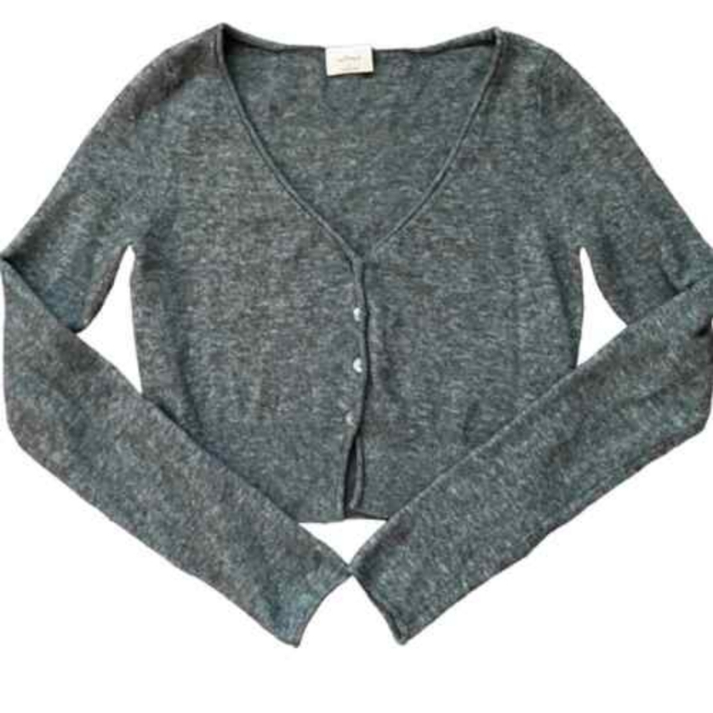 Aritzia Cashmere blend Cardigan Santorini